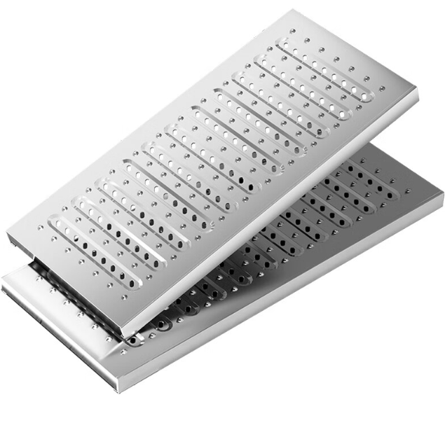 秀英不锈钢沟盖板展示